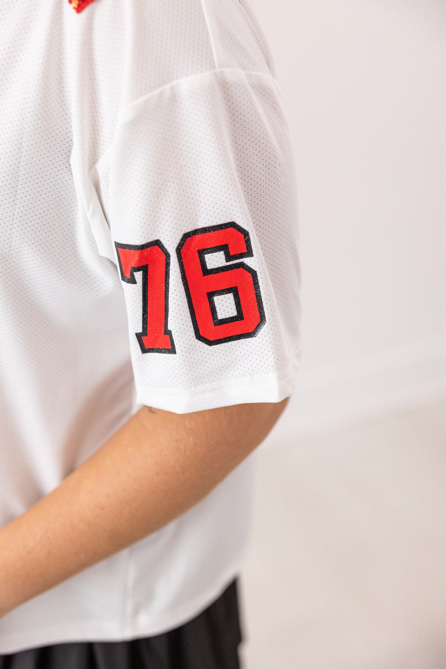 Stars & Stripes USA Vintage Crop Tee