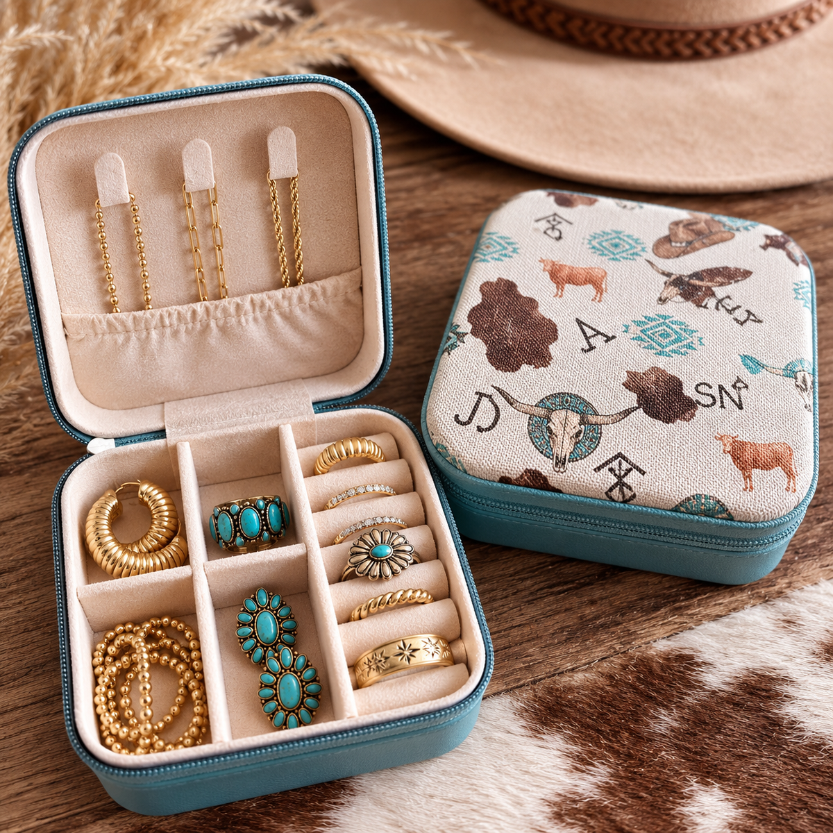 Travel Jewelry Case Western Elevated Edition