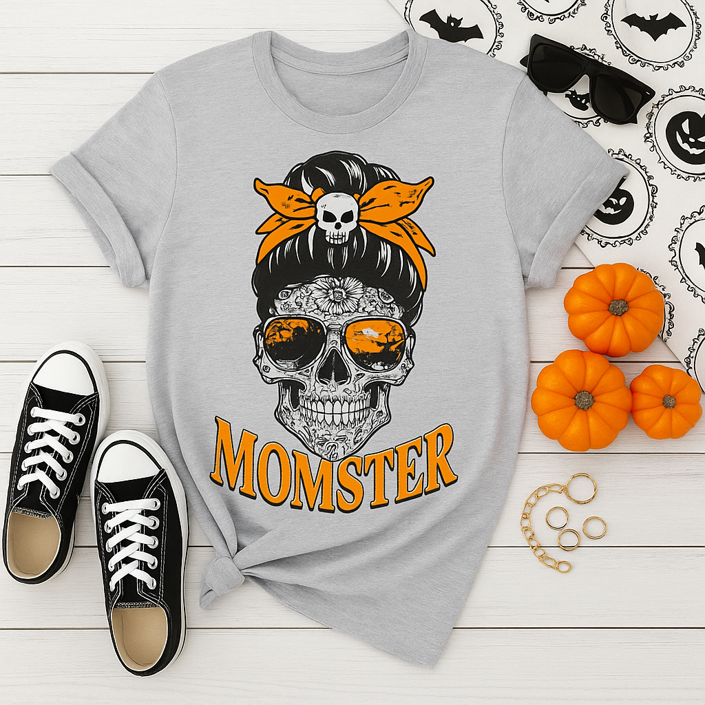 Halloween Momster Graphic Tee