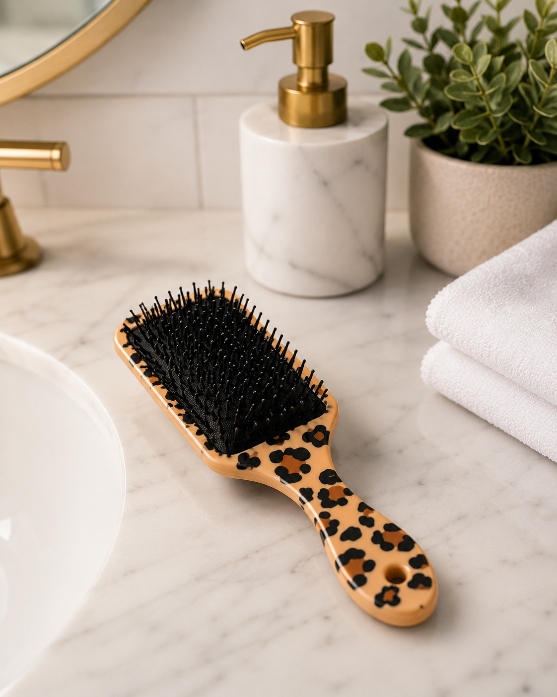Wild Mane Purse Brush | Compact Detangling Hair Brush