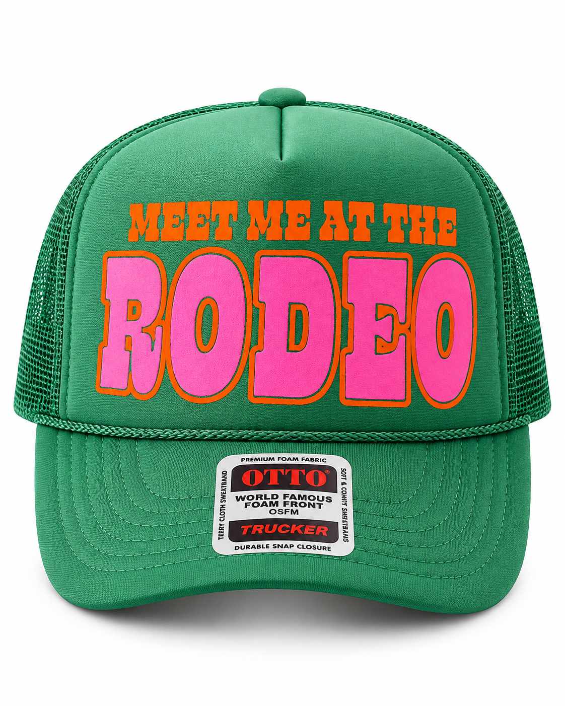 Meet Me at the Rodeo Western Trucker Hat