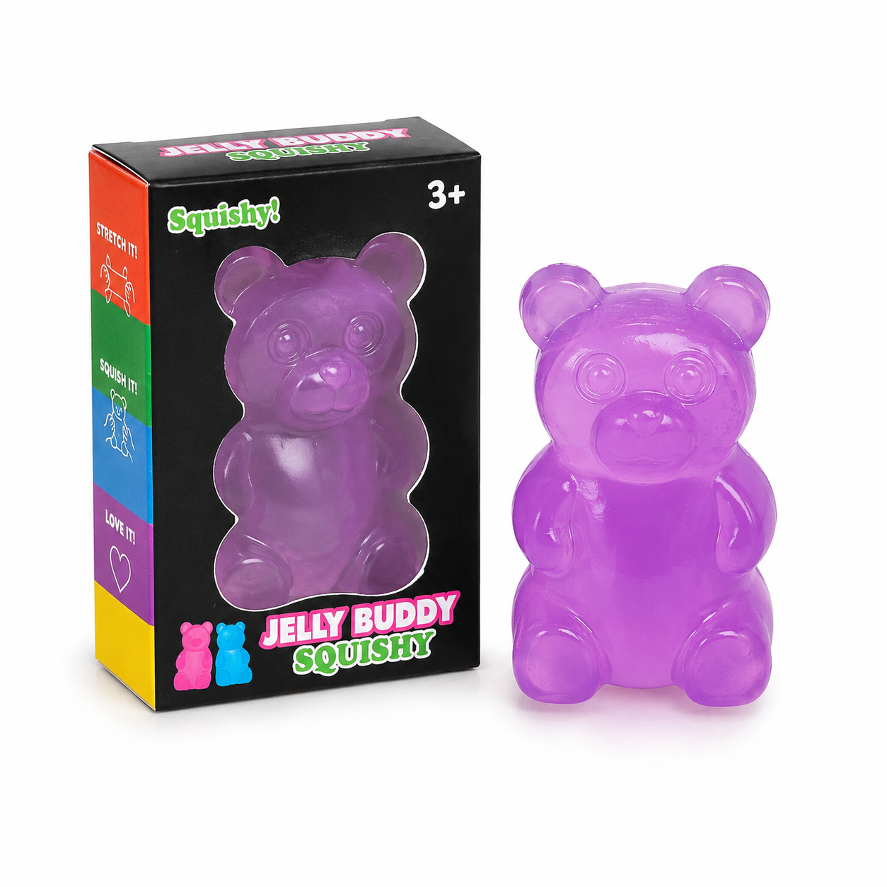 Stretchy Jelly Buddy Squishy Toy