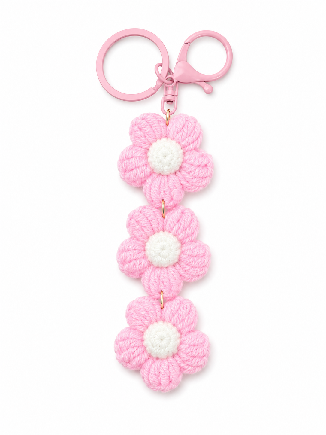 Bloom & Go Crochet Daisy Charm