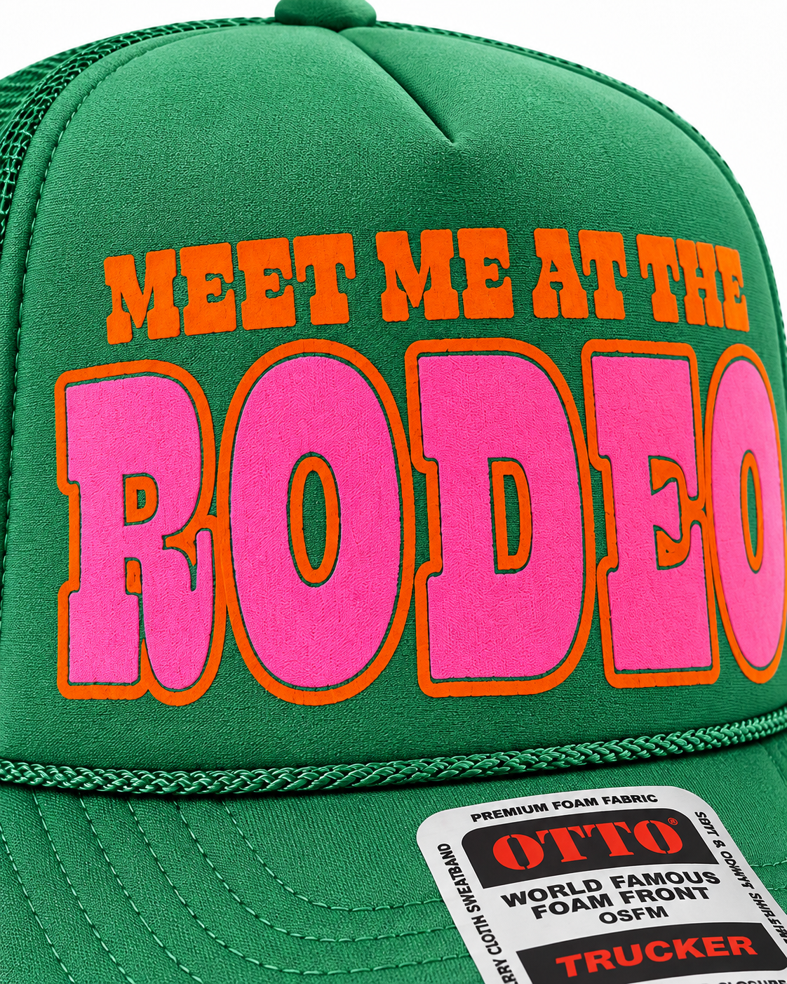 Meet Me at the Rodeo Western Trucker Hat