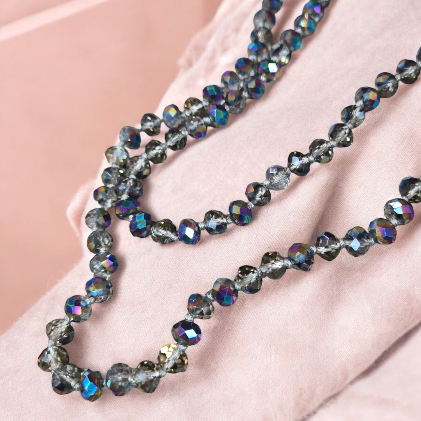 Essential Glass Bead Long Strand Necklaces