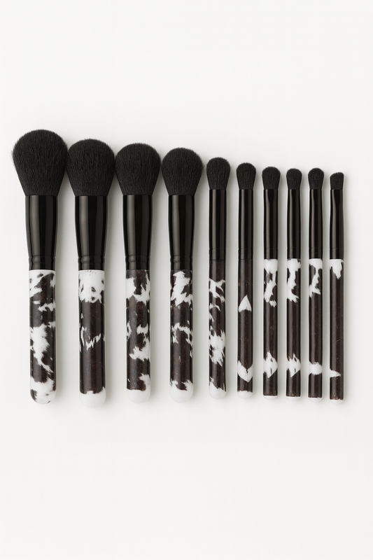 Western Glam 10-Piece Makeup Brush Collection