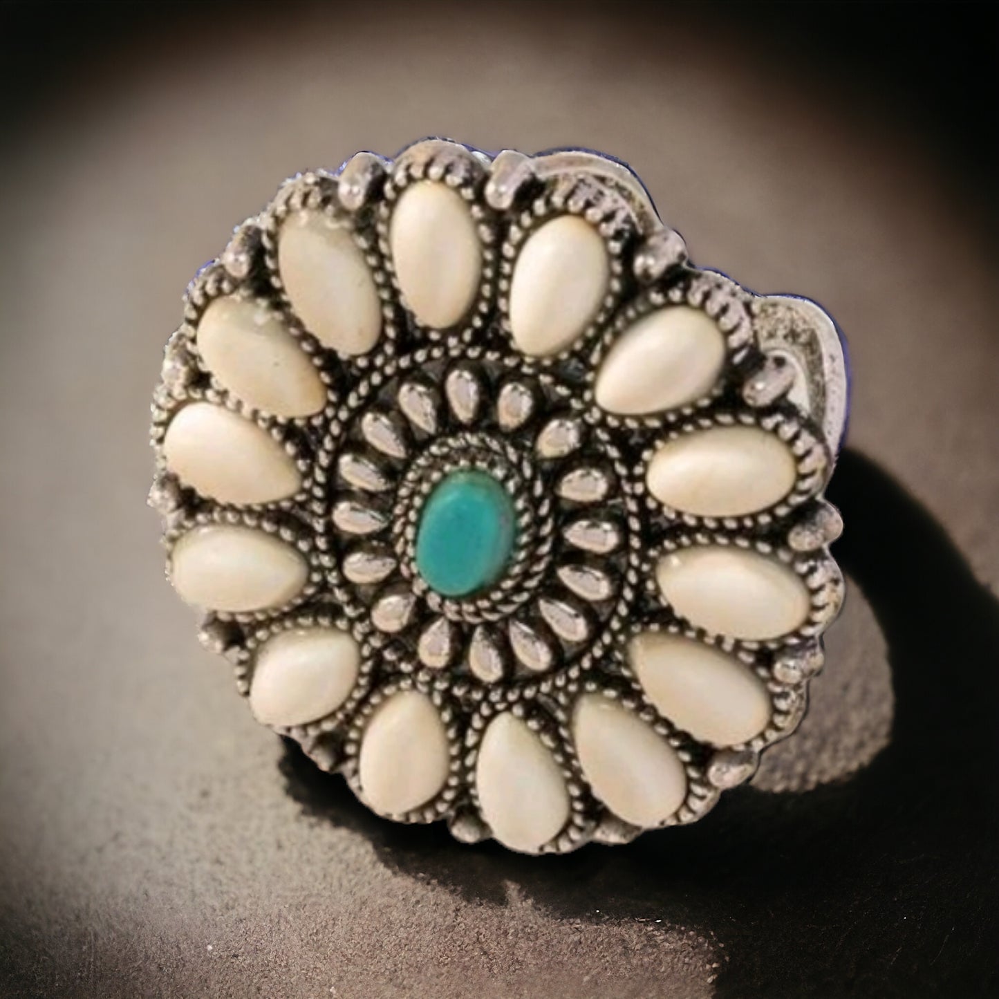 Vintage Western Blossom Ring