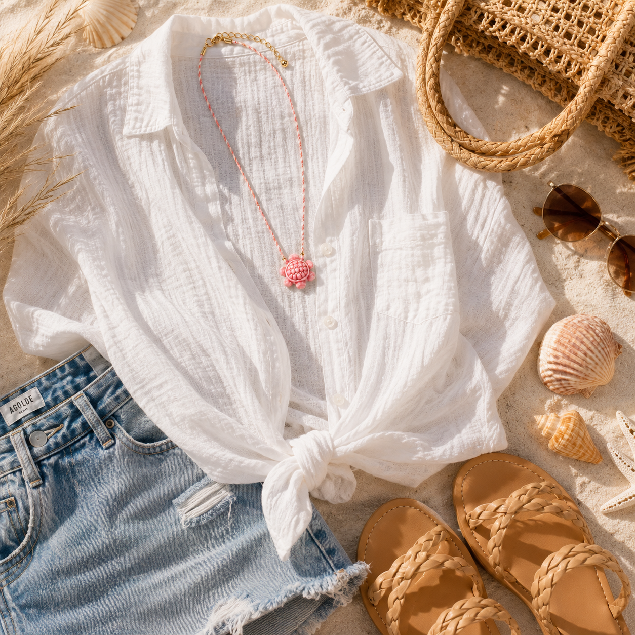 Coastal Cove Turtle Necklace