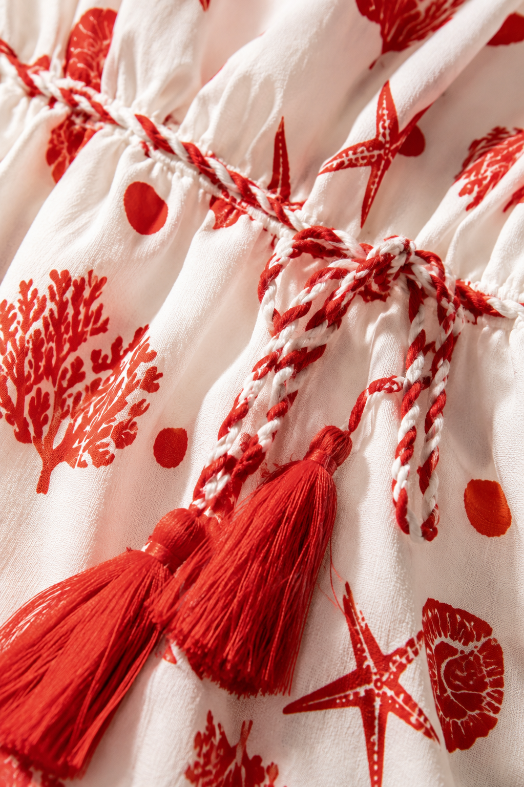 Coral Coast Midi Dress
