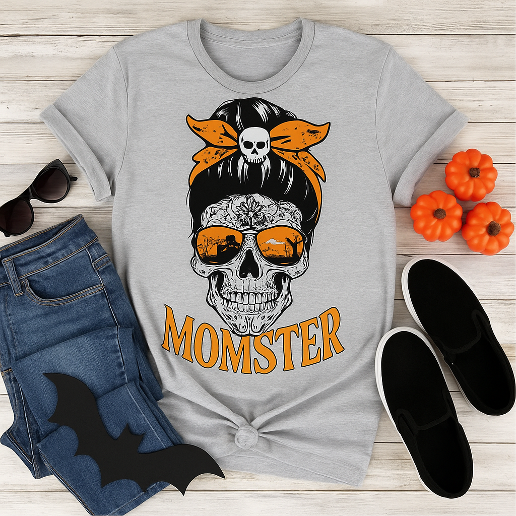 Halloween Momster Graphic Tee