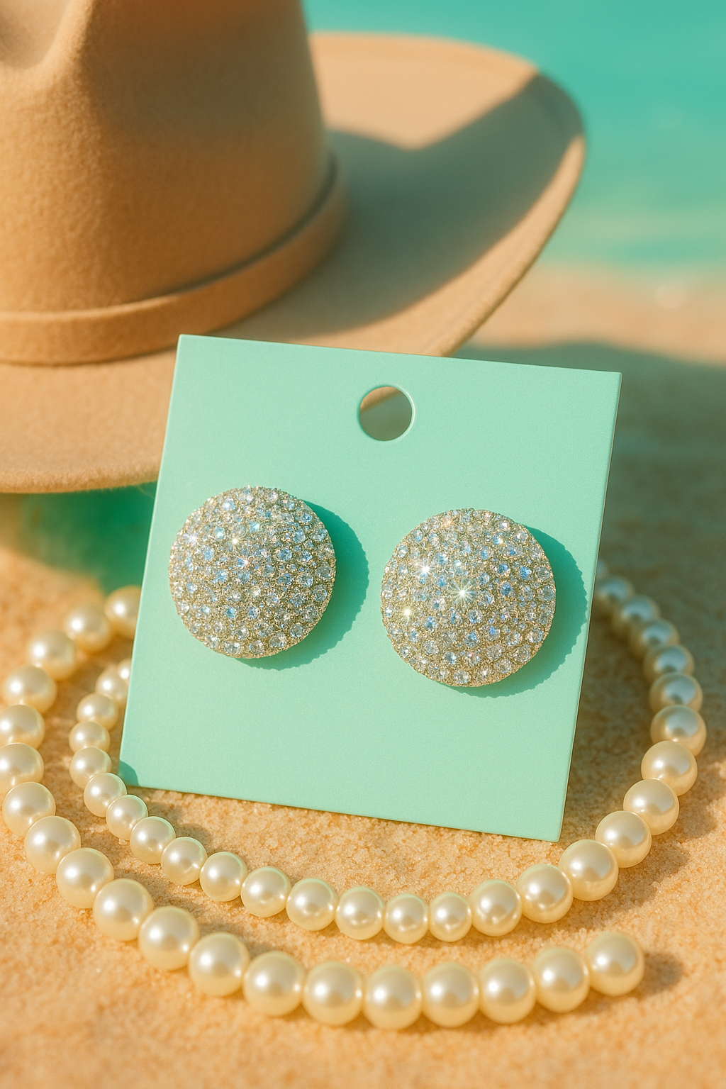 Glam Queen is The Star Post Style Glitz Earrings