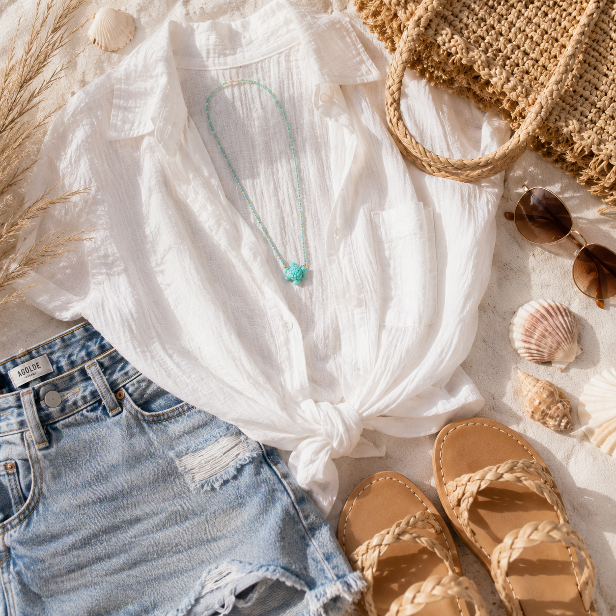 Coastal Cove Turtle Necklace