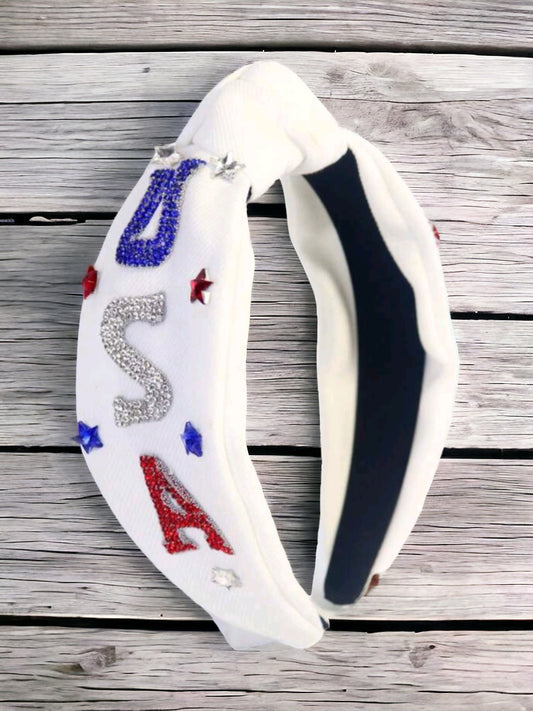 Glam USA Patriotic Headband