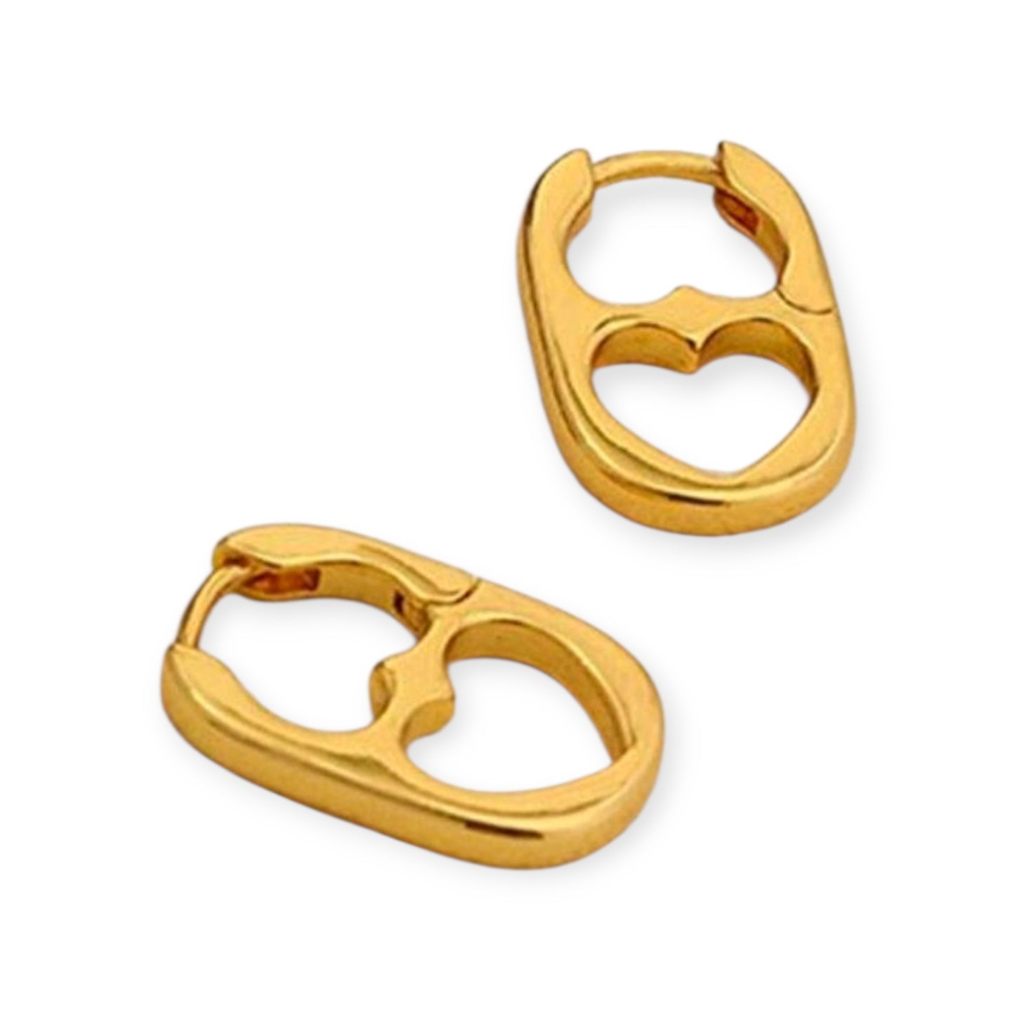 Pop Off In Style Pull Tab Fashion Trend Earrings