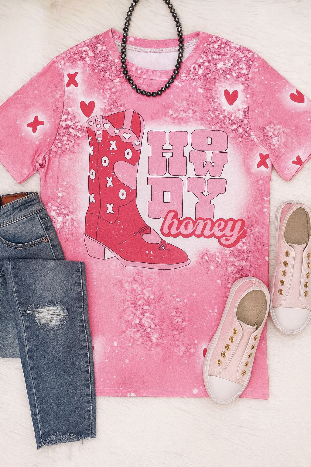 Boots N Love Is All We've Got Tee