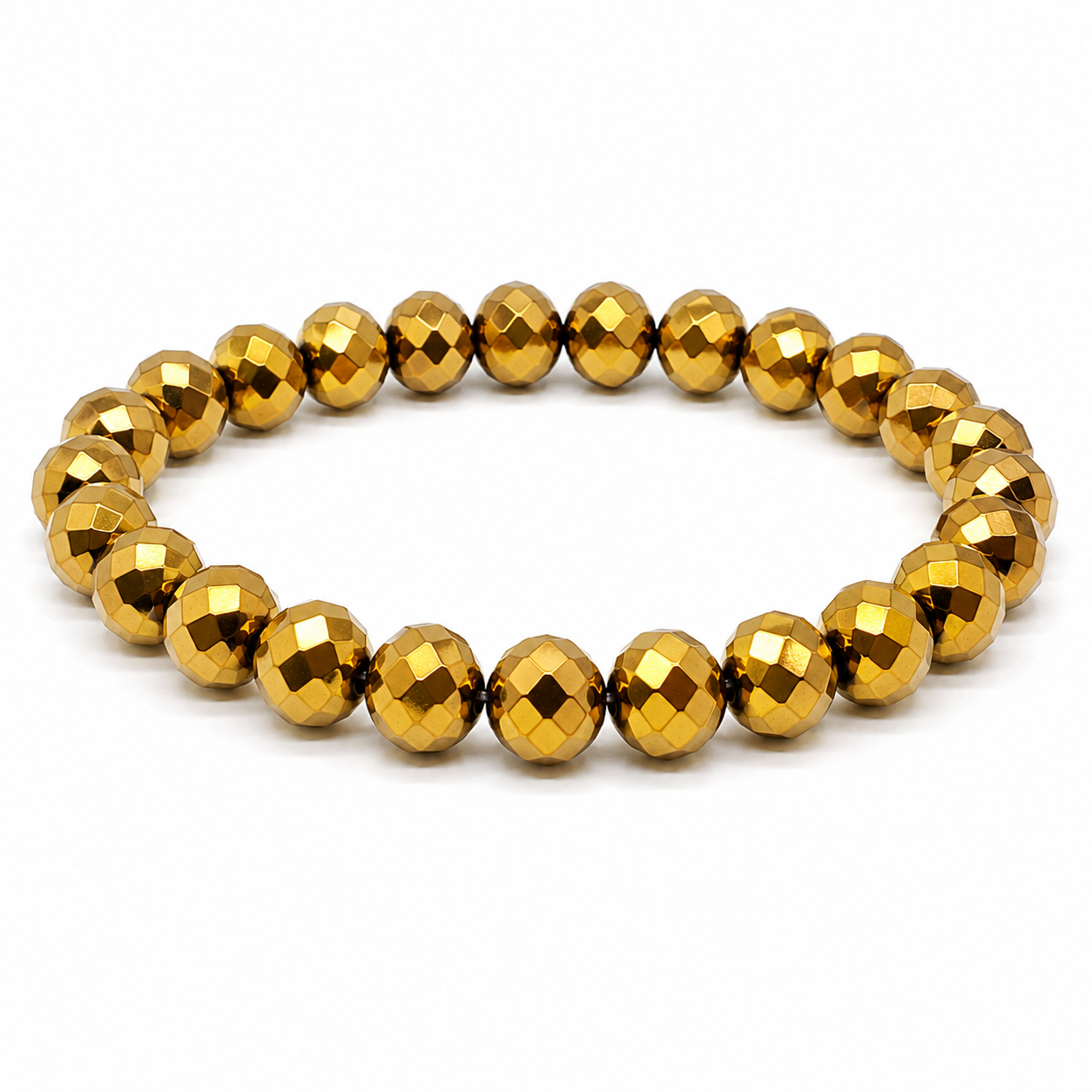 The Afterglow Glass Faceted Bracelet Collection