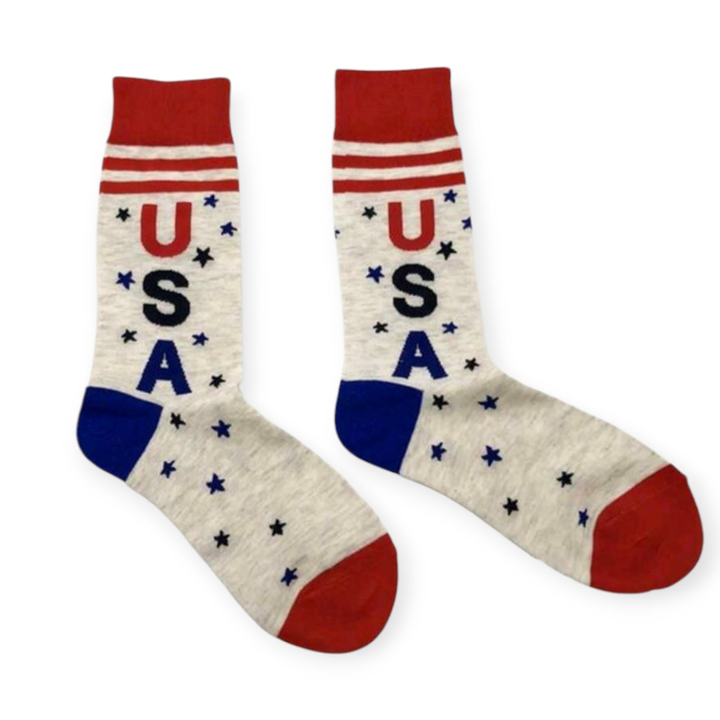 Stand Loud and Proud For The Red White and Blue Patriotic Americana Socks