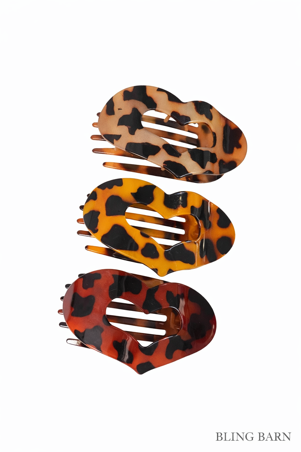 Wild Heart Tortoise Hair Claw