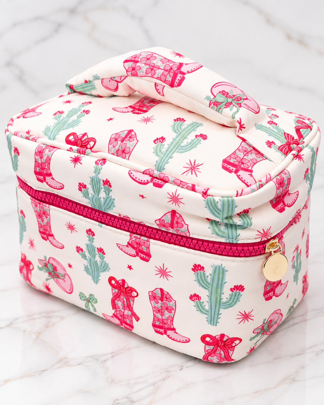 Desert Darling Western Travel Cosmetic Case