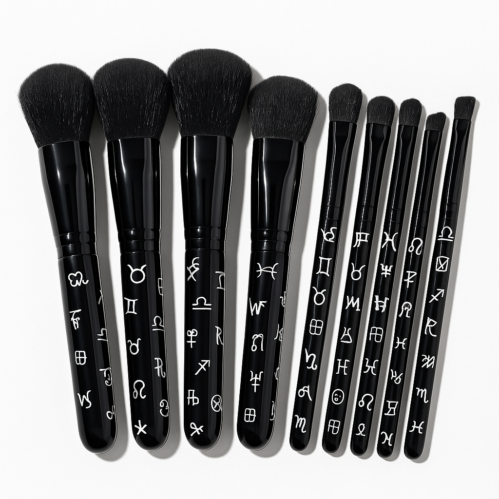 Western Glam 10-Piece Makeup Brush Collection