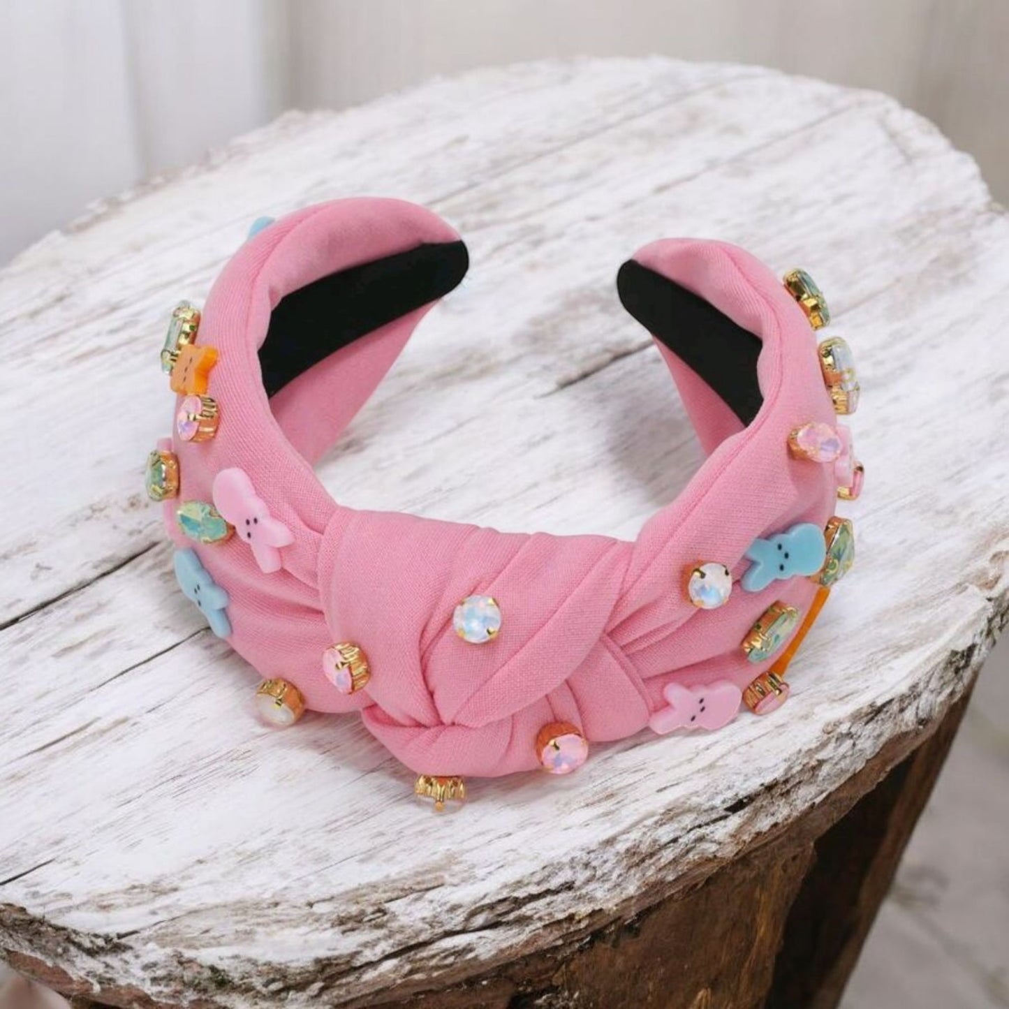 An Easter Celebration Top Knot Headband Hair Accessory