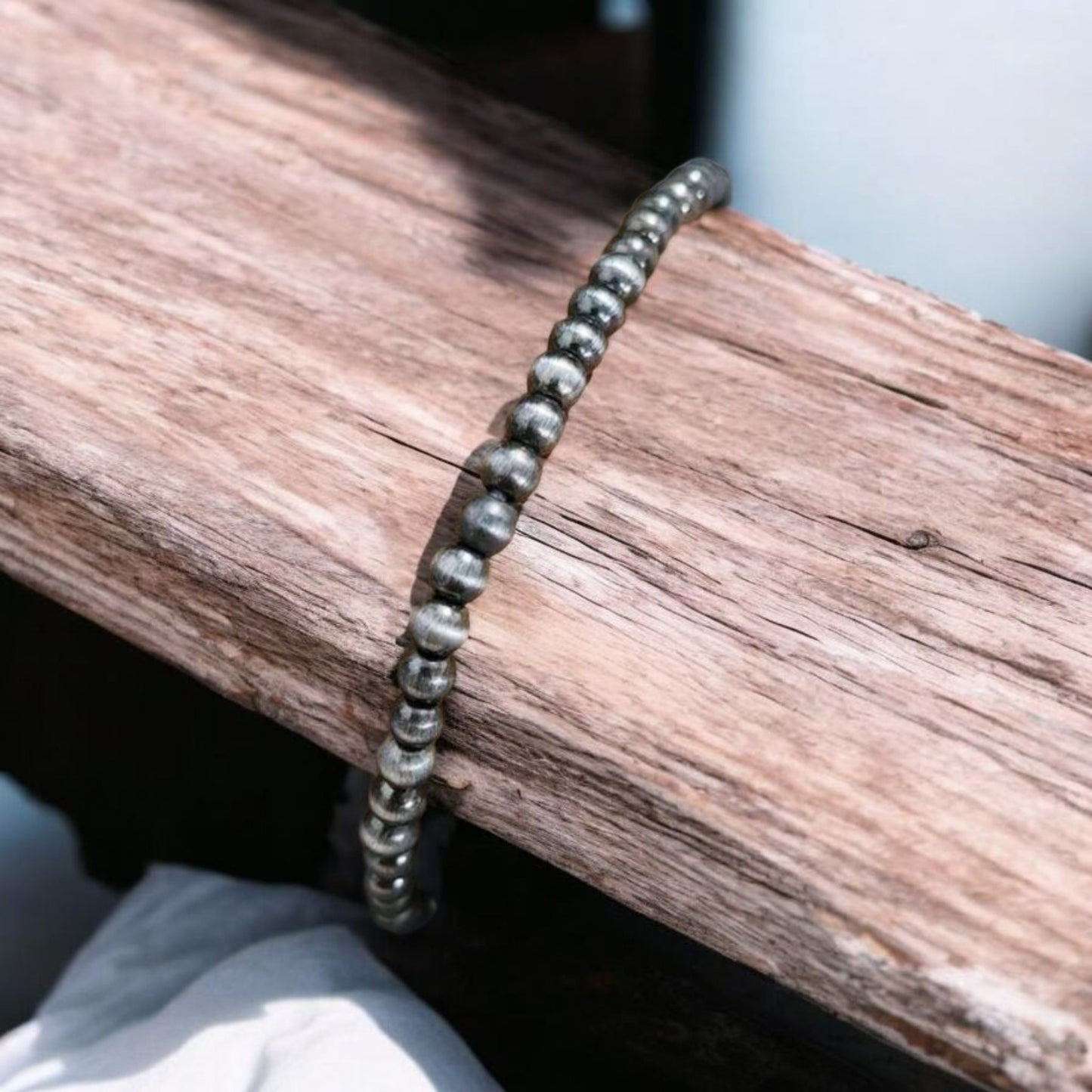 Geometric Fashion Stretch Bead Rodeo Style Bracelet