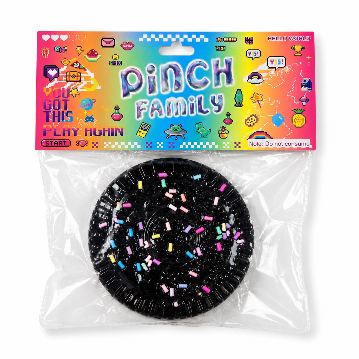Midnight Sprinkle Pinchie