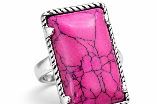 Prairie Stone Western Statement Ring