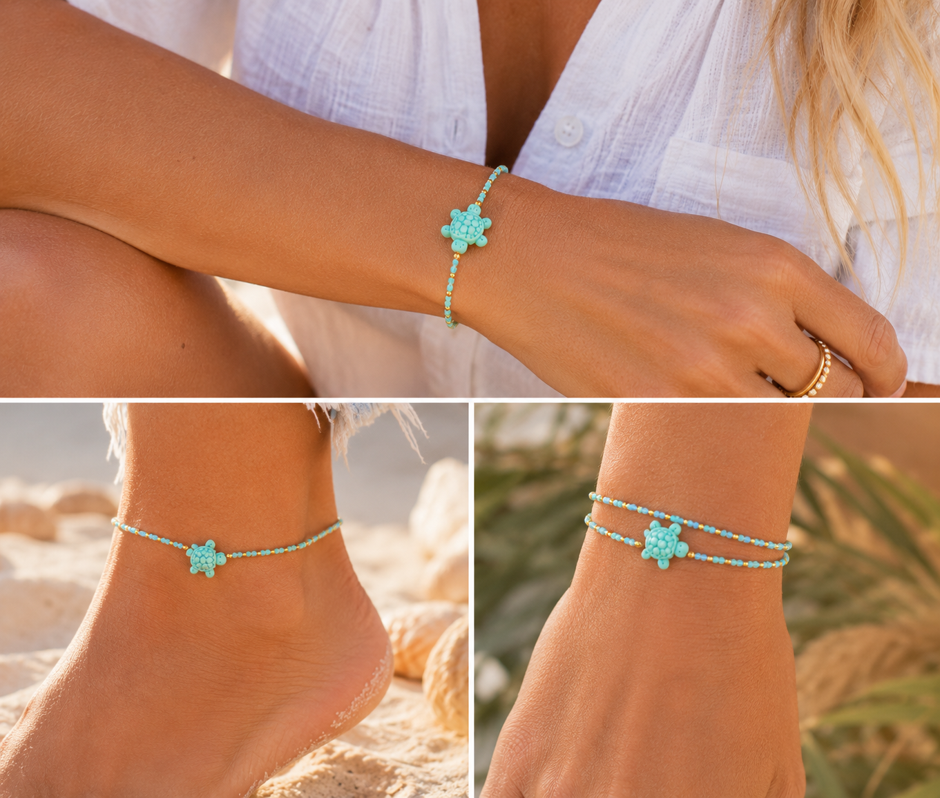 Coastal Cove Turtle Necklace