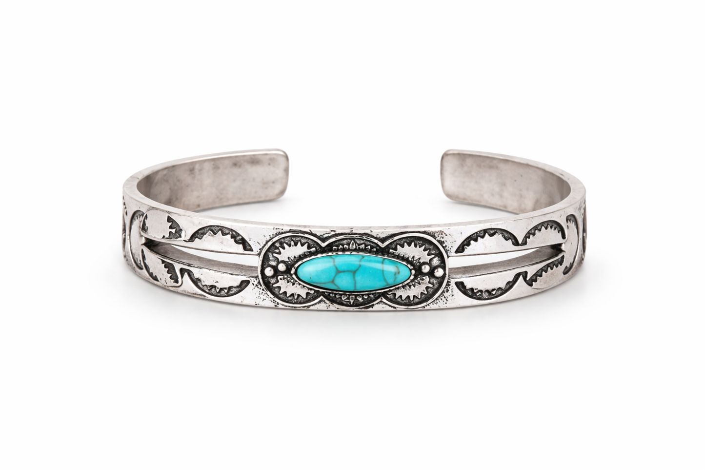 Desert Sky Turquoise Cuff Stack