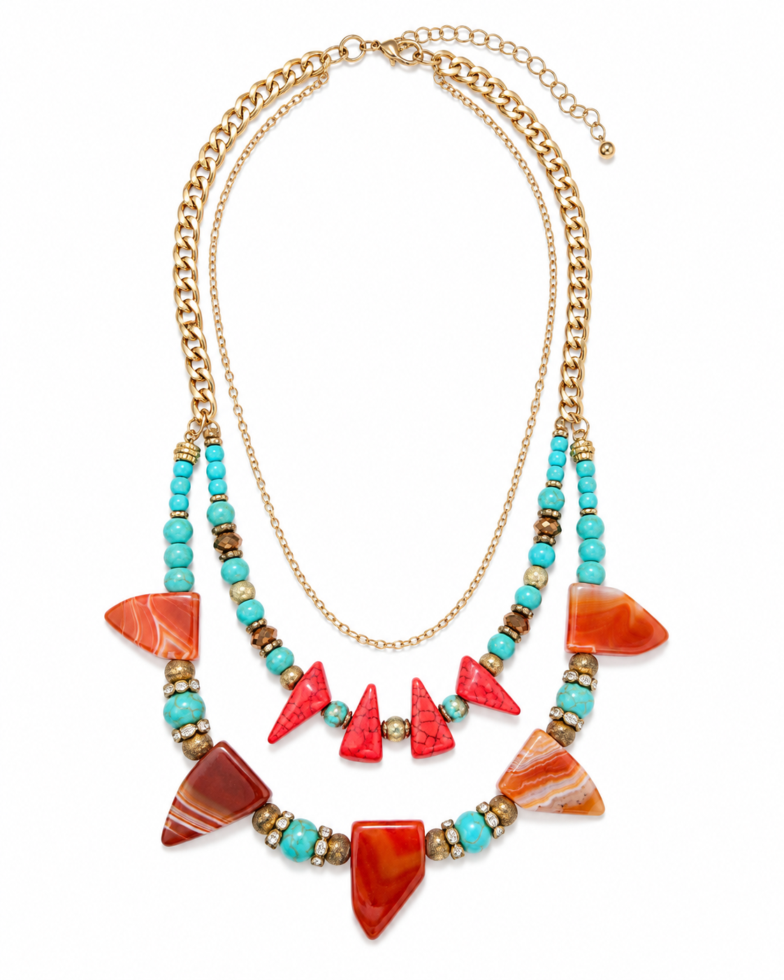 Canyon Sunset Statement Necklace