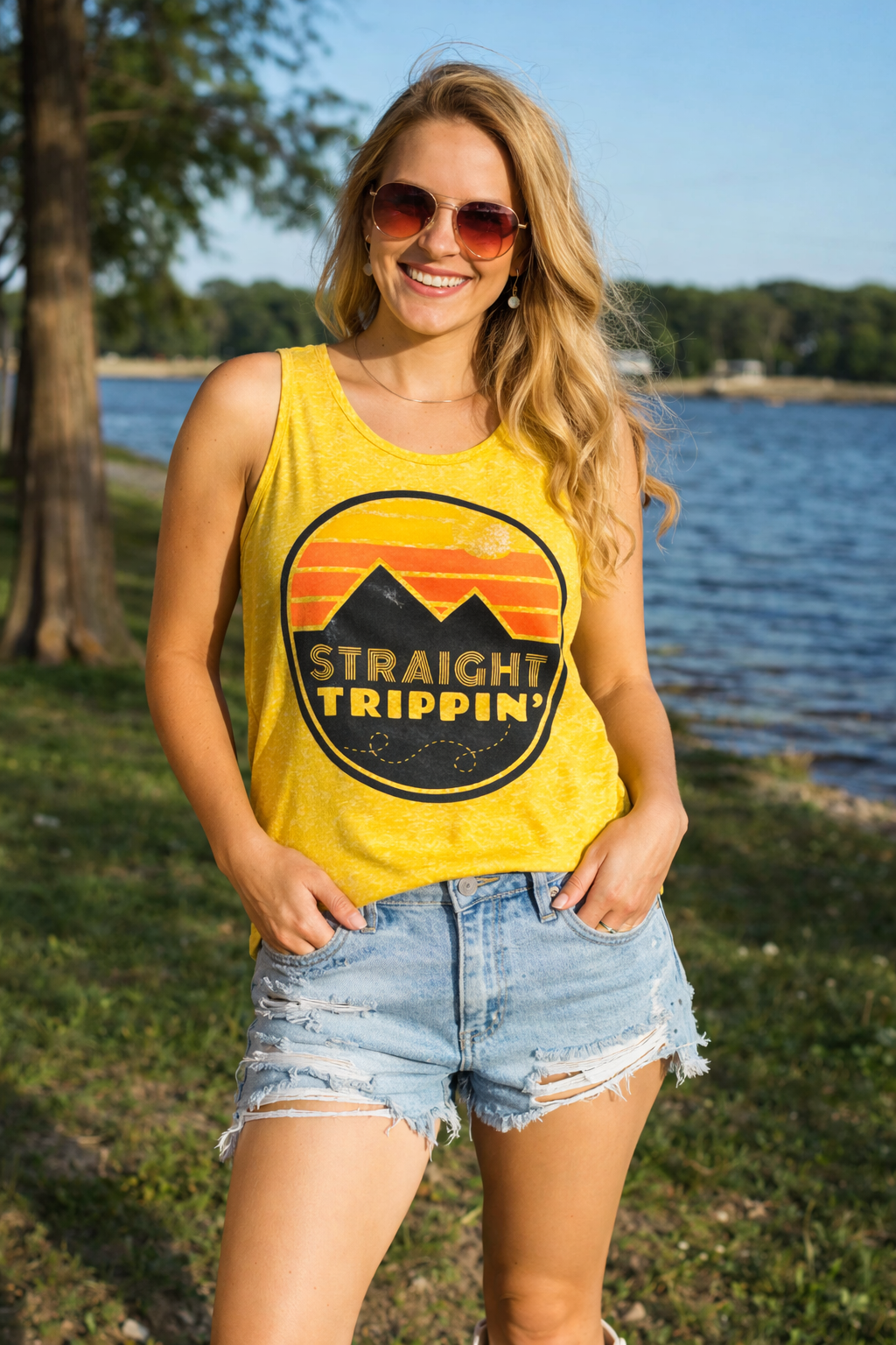 Straight Trippin’ Vintage Graphic Tank