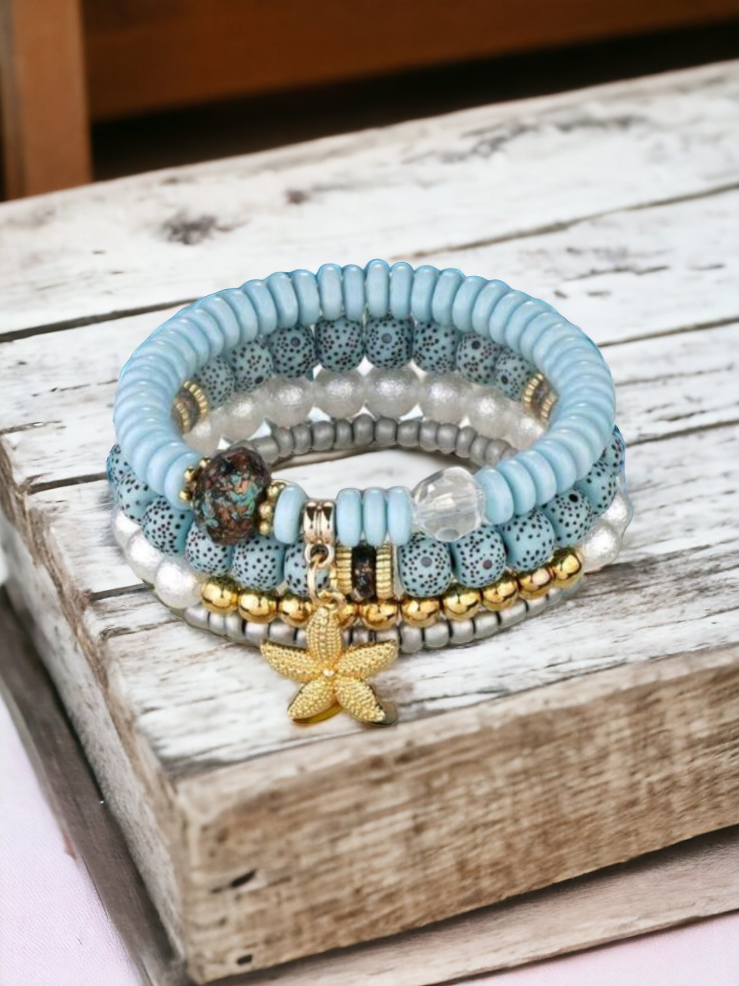 Under The Sea Coastal Bracelet Set