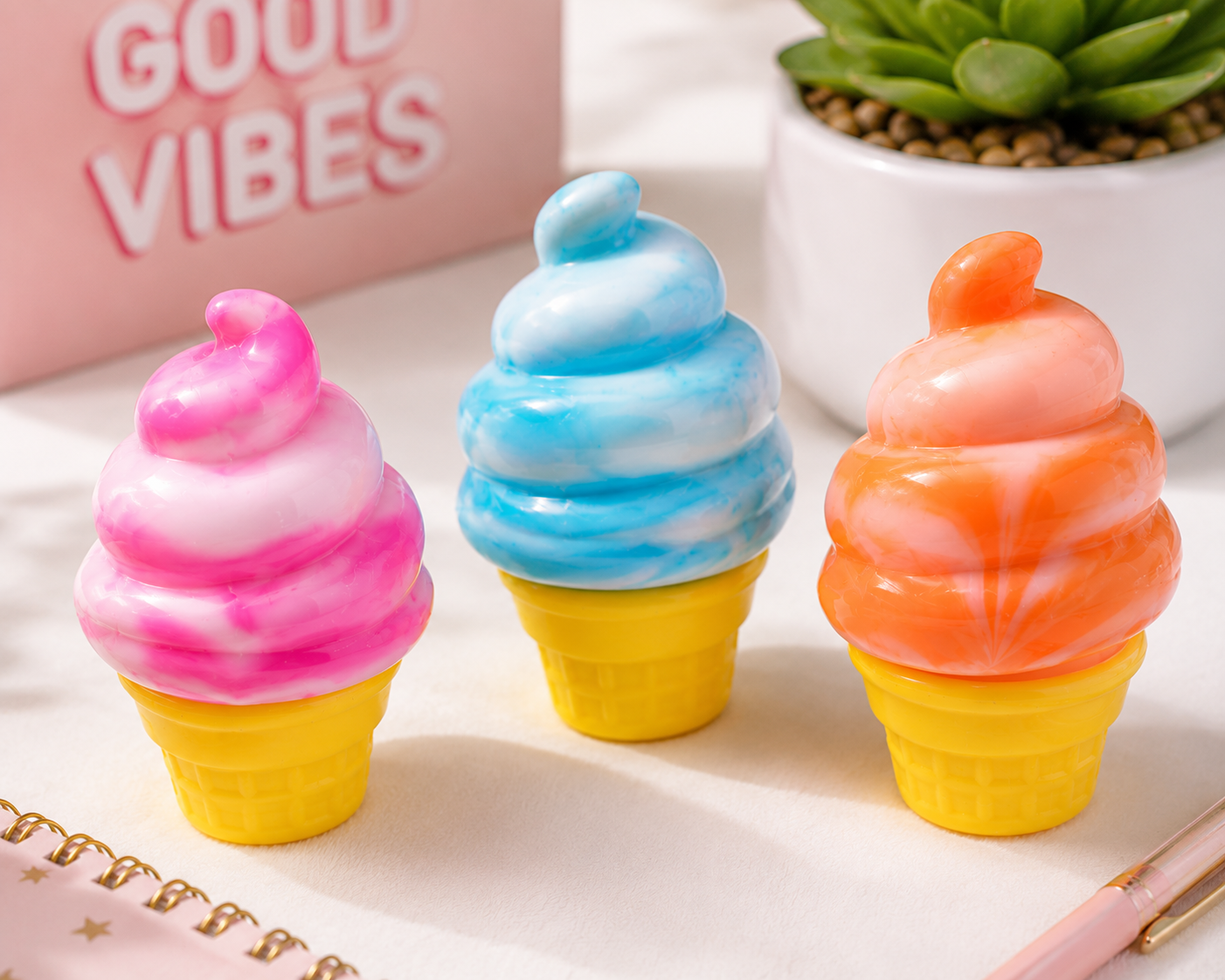 Nice Cream Squeeze Squishy Toy