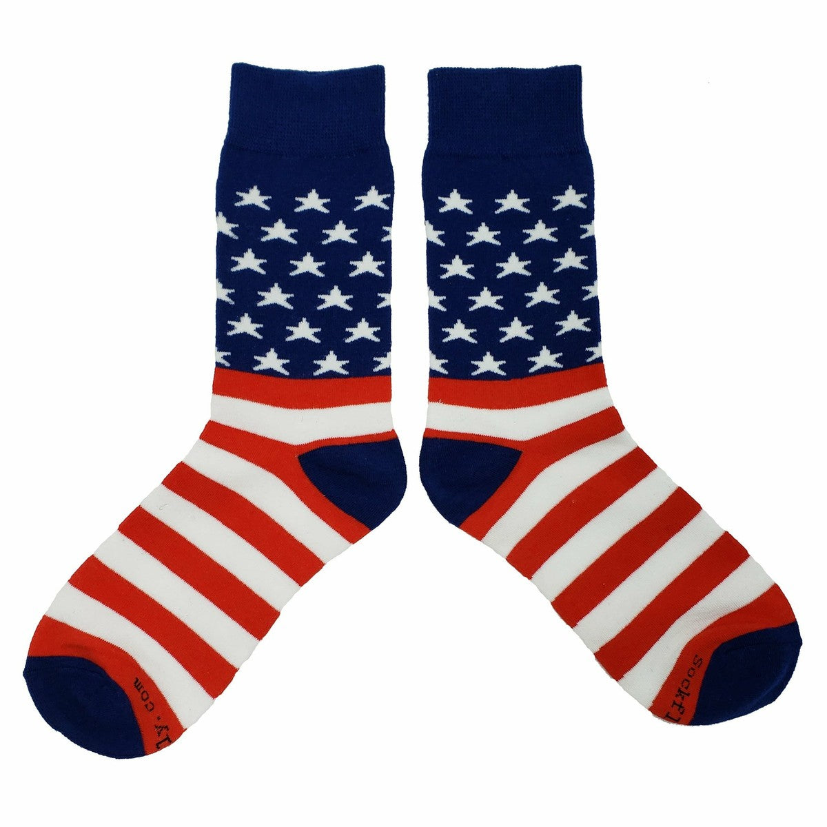 Stand Loud and Proud For The Red White and Blue Patriotic Americana Socks