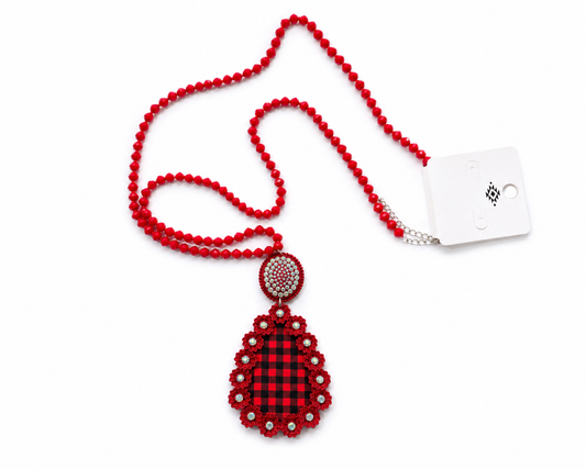 Red River Sparkle Pendant Necklace