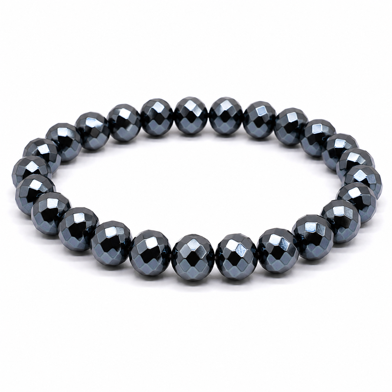 The Afterglow Glass Faceted Bracelet Collection
