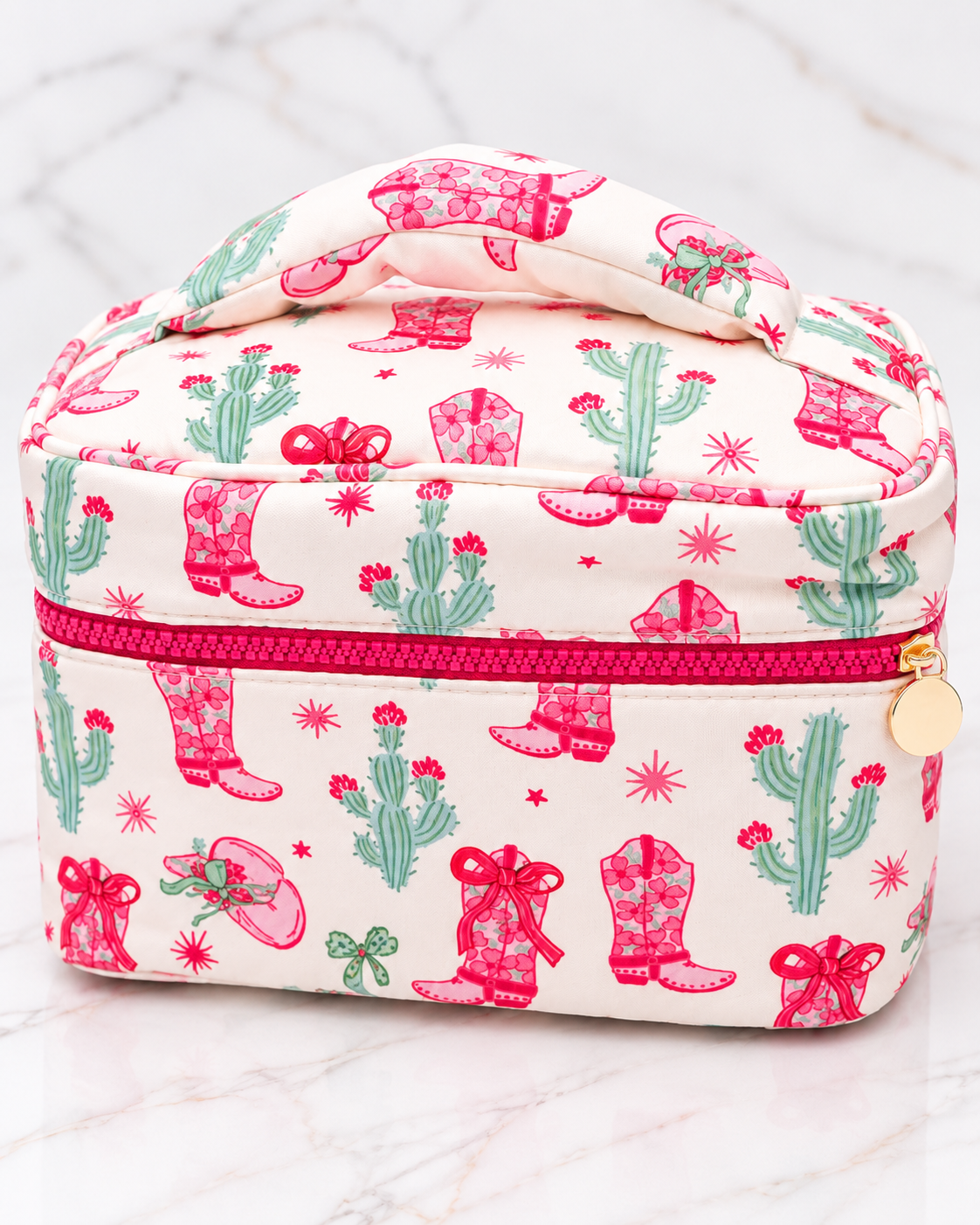 Desert Darling Western Travel Cosmetic Case