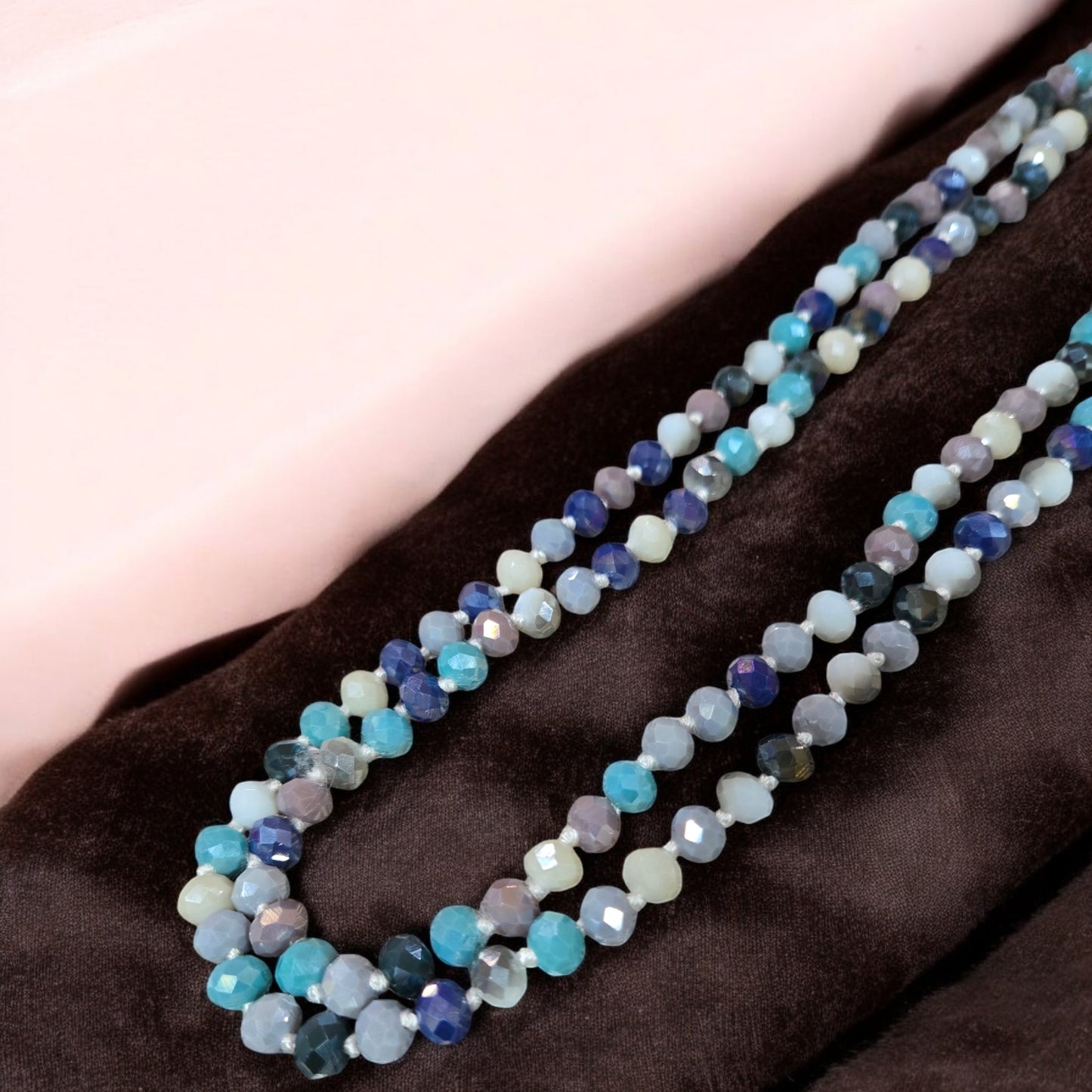 Essential Glass Bead Long Strand Necklaces