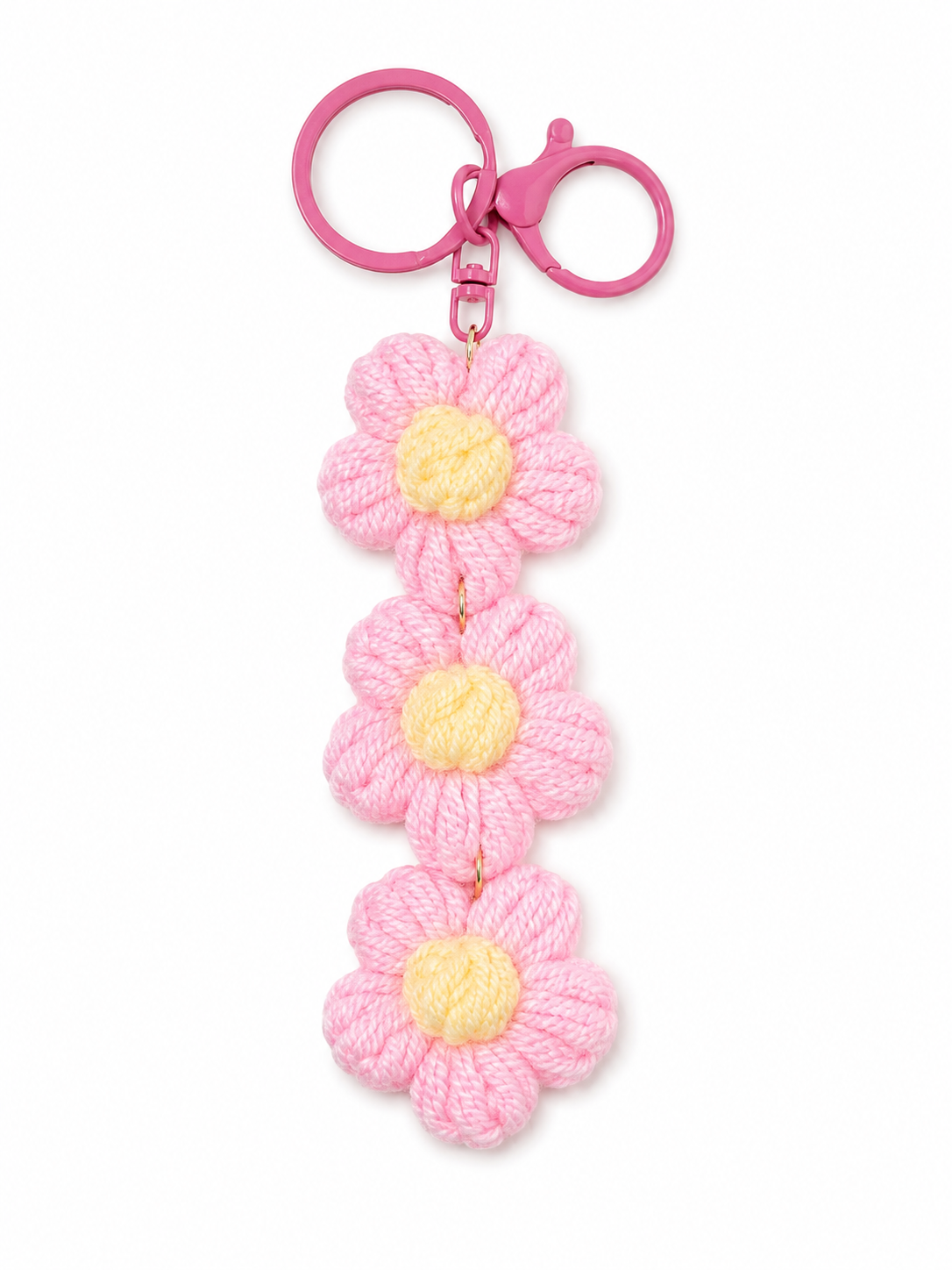 Bloom & Go Crochet Daisy Charm