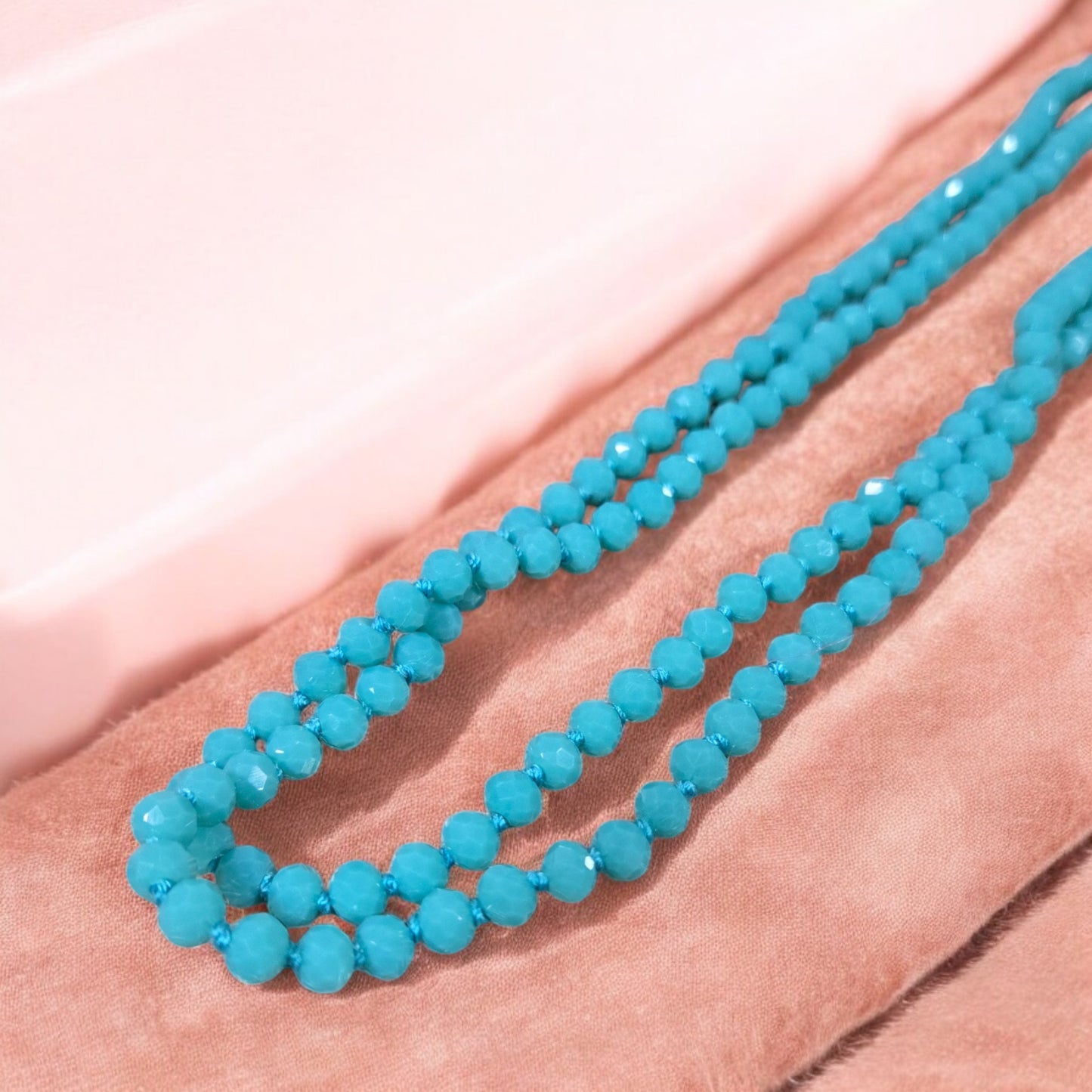 Essential Glass Bead Long Strand Necklaces