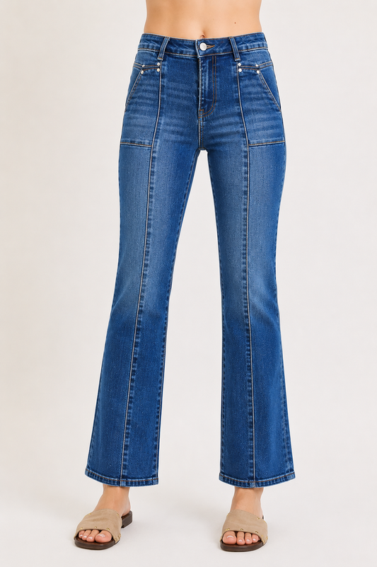 Bayside Seam Straight Jeans