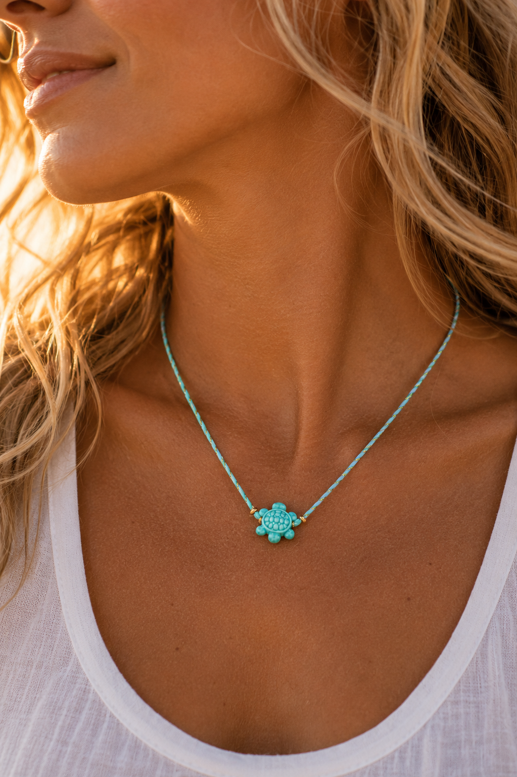 Coastal Cove Turtle Necklace