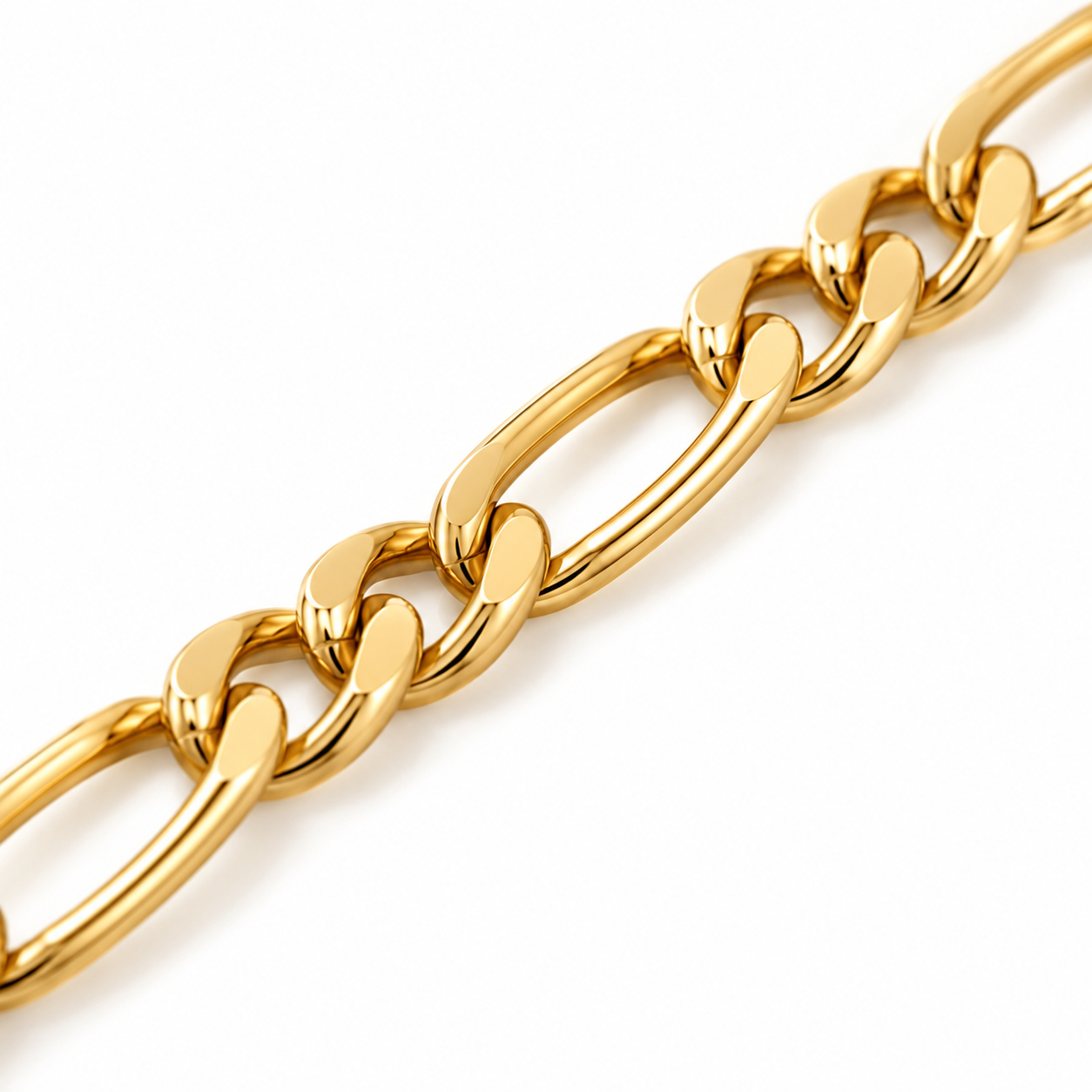 Everyday Figaro Chain Bracelet