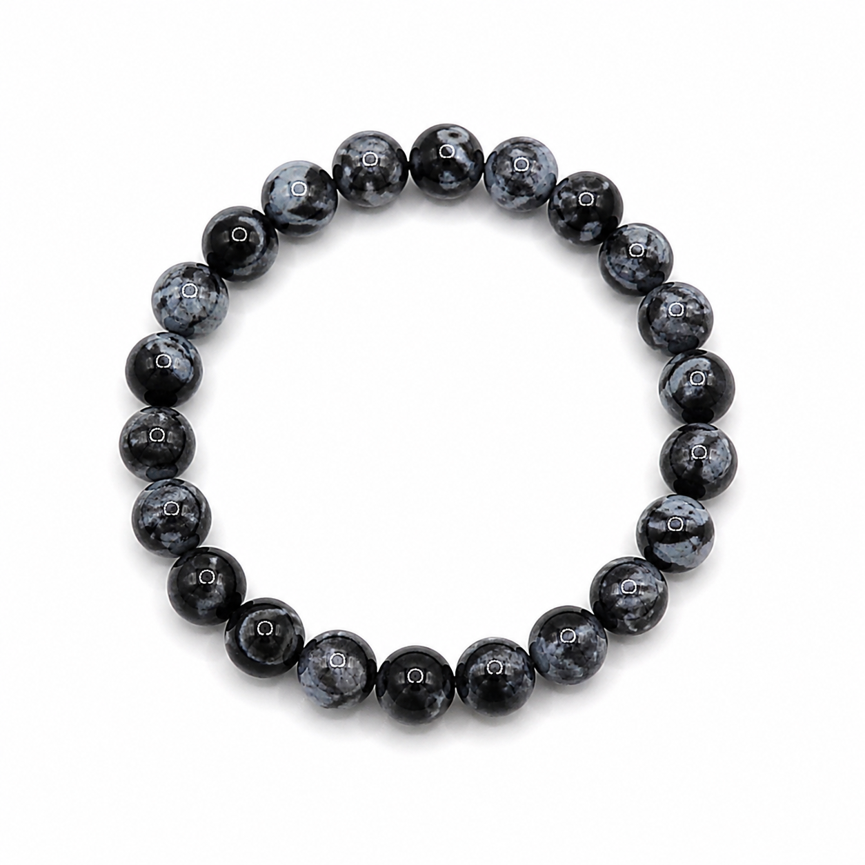 Tidewave Stackable Bracelet – Stretch Bead Bracelet in Multiple Colors