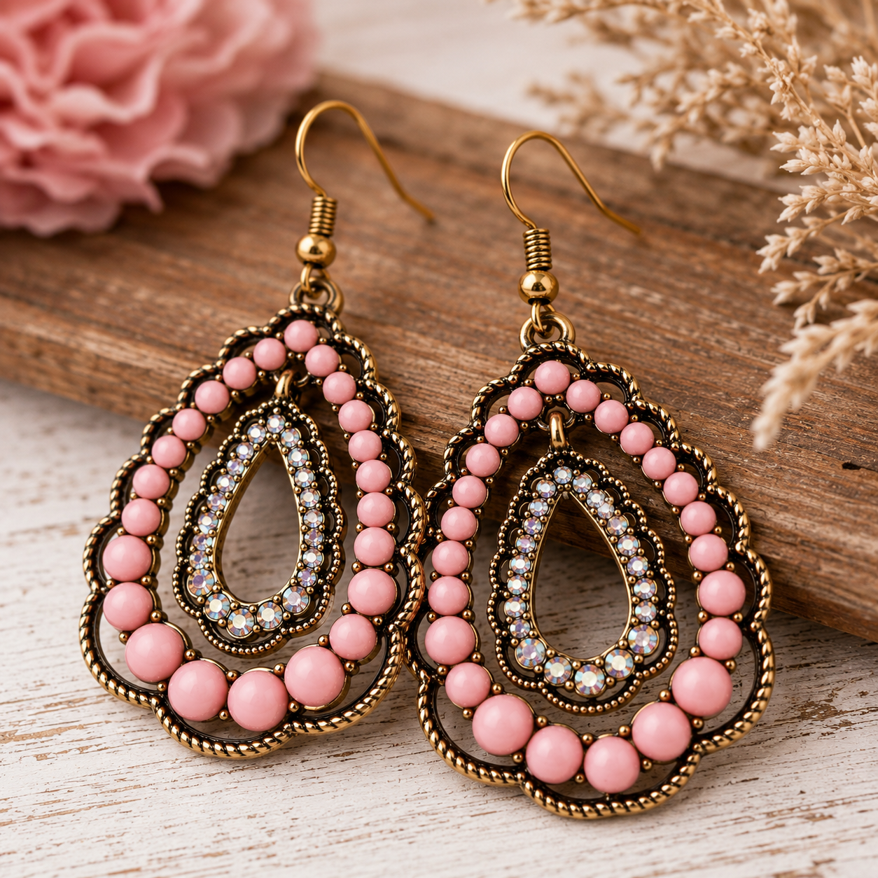 Rodeo Romance Teardrop Earrings