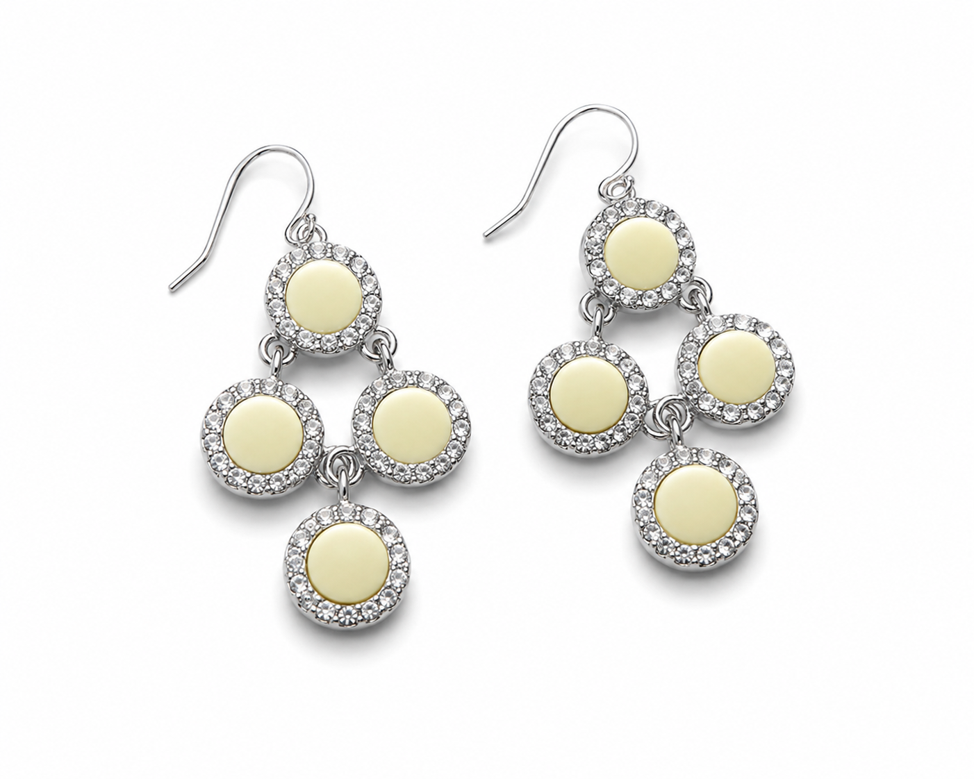 Champagne Glow Drop Earrings