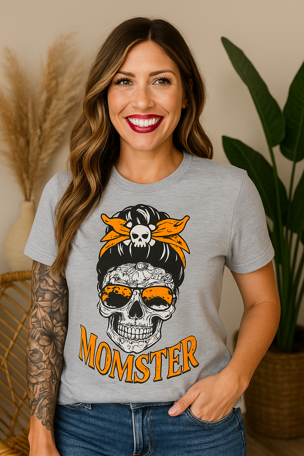 Halloween Momster Graphic Tee