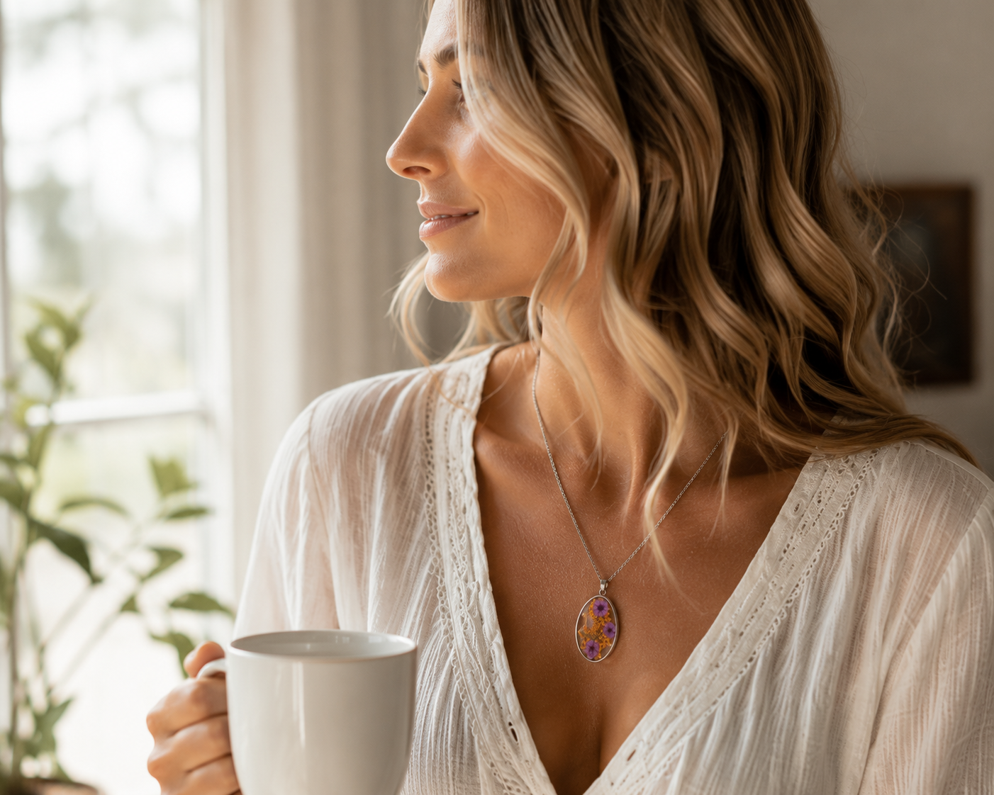 Wildflower Keepsake Necklace