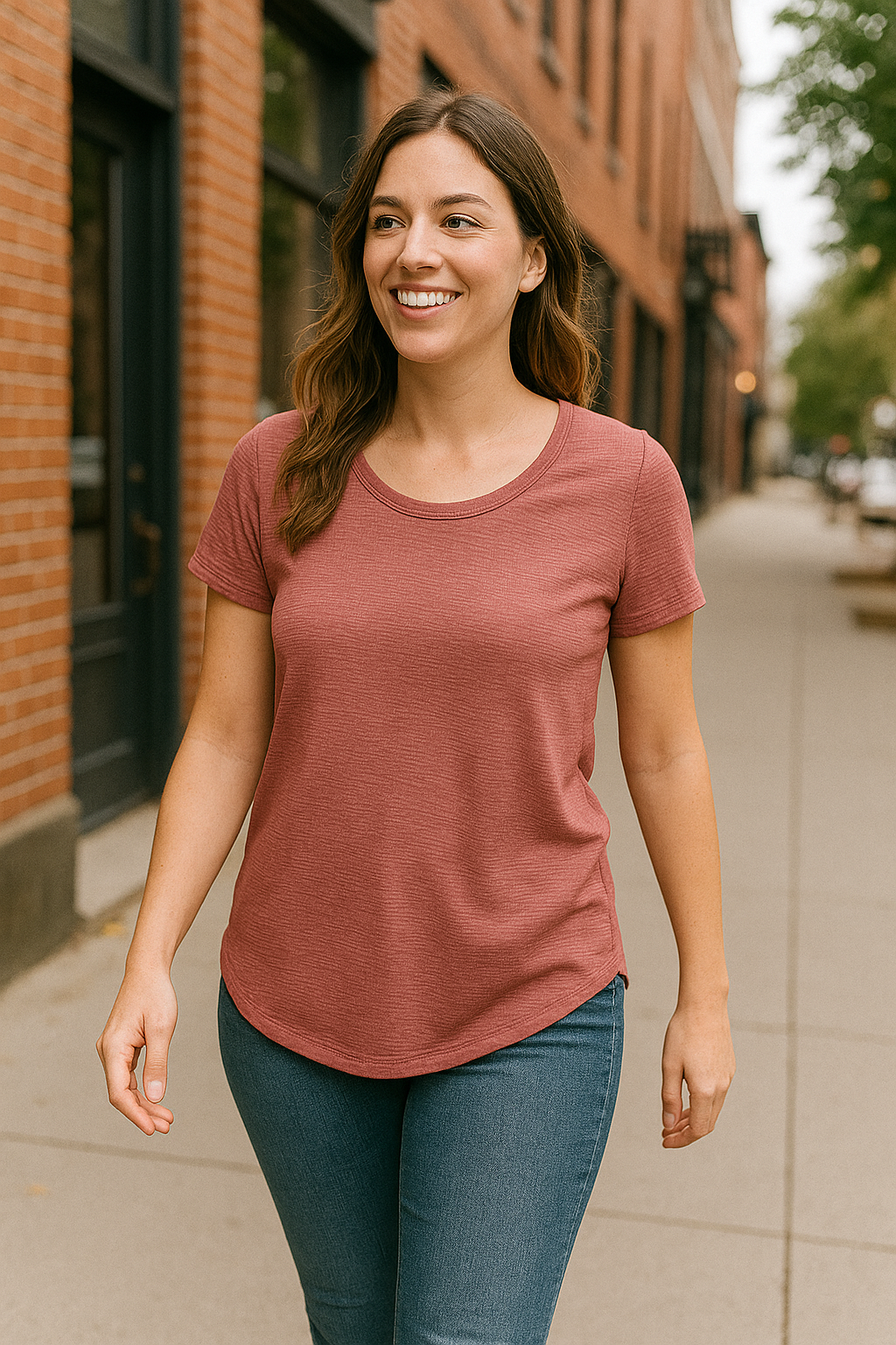 Dusty Terrace Knit Tee